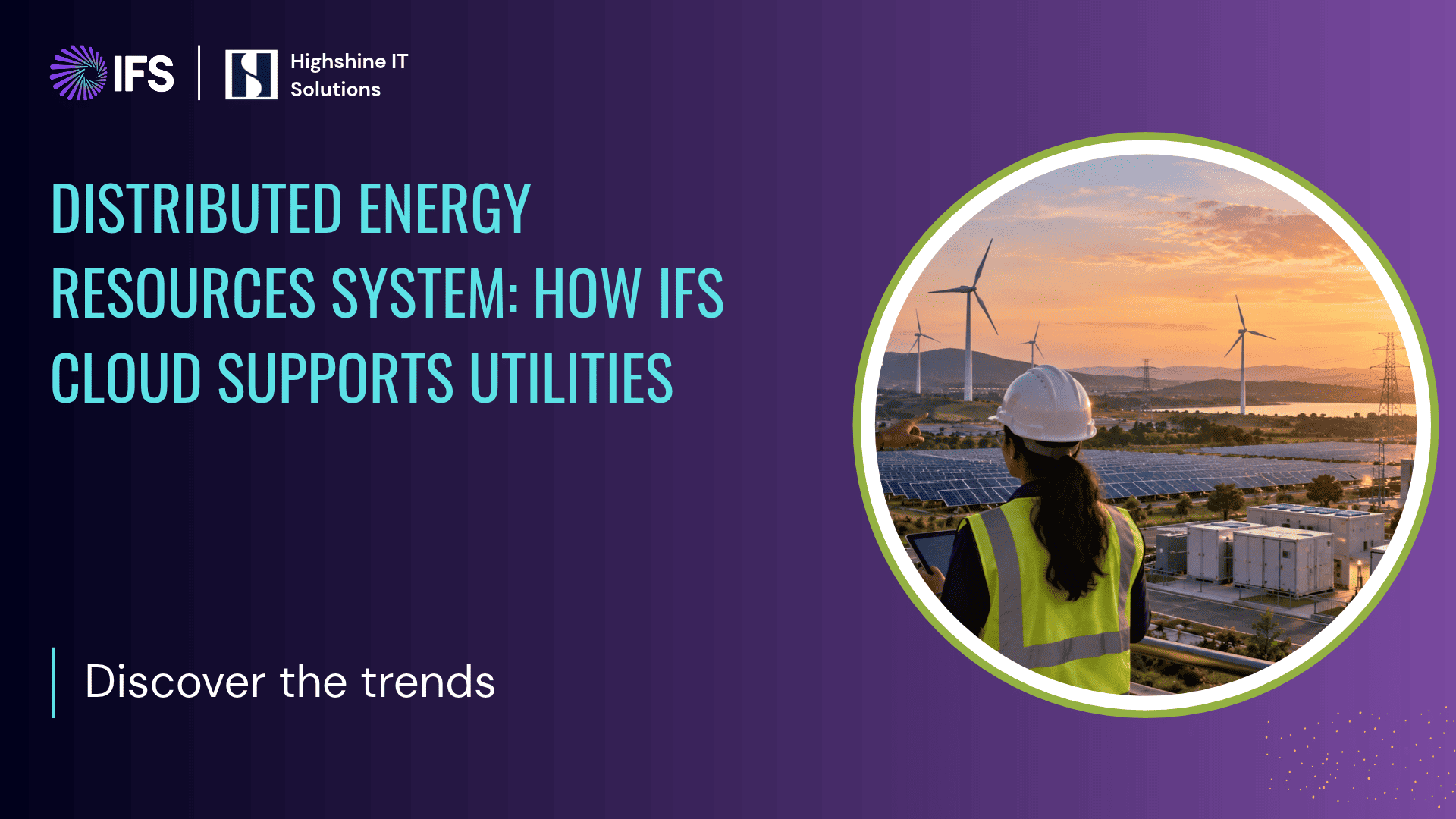 Distributed Energy Resources System: How IFS Cloud Supports Utilities